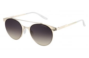 Image of Carrera 115/S Sunglasses CA115S-03YG-FI-5021 - Lgh Gold Frame, Dark Gray Gradient Lenses, Lens Diameter 50mm, Distance Between Lenses 21mm