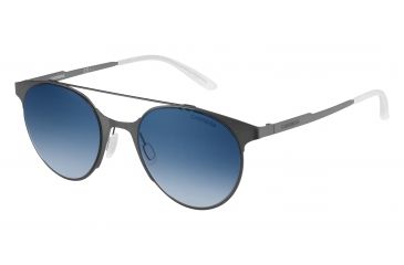 Image of Carrera 115/S Sunglasses CA115S-0RFB-UY-5021 - Matte Gray Frame, Blue Sf Gray Lenses, Lens Diameter 50mm, Distance Between Lenses 21mm