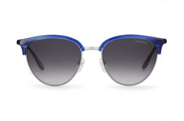 Image of Carrera 117/S Sunglasses CA117S-0RHZ-9C-5218 - Palladium Violet Frame, Dark Gray Gradient Lenses, Lens Diameter 52mm, Distance Between Lenses 18mm