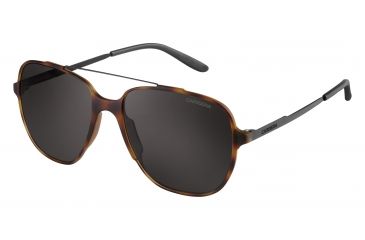 Image of Carrera 119/S Single Vision Prescription Sunglasses CA119S-0L2L-NR-5518 - Lens Diameter 55 mm, Frame Color Havana Black