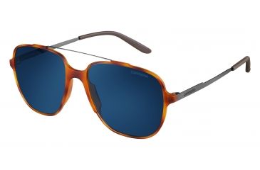 Image of Carrera 119/S Single Vision Prescription Sunglasses CA119S-0T6L-8F-5518 - Lens Diameter 55 mm, Frame Color Light Havana