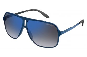 Image of Carrera 122/S Single Vision Prescription Sunglasses CA122S-0VOS-DK-6111 - Lens Diameter 61 mm, Frame Color Blue