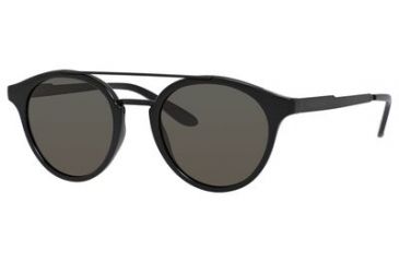 Image of Carrera 123/S Progressive Prescription Sunglasses CA123S-0GVB-70-4921 - Lens Diameter 49 mm, Frame Color Shiny Black Matte Black