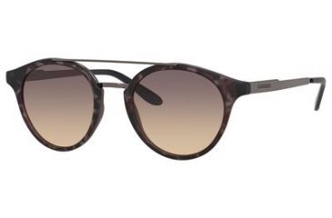 Image of Carrera 123/S Progressive Prescription Sunglasses CA123S-0W1G-FI-4921 - Lens Diameter 49 mm, Frame Color Gray Havana Dark Rust