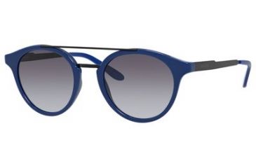 Image of Carrera 123/S Progressive Prescription Sunglasses CA123S-0W24-JJ-4921 - Frame Color Blue/Black, Lens Diameter 49 mm
