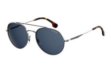 Image of Carrera 131/S Single Vision Prescription Sunglasses CA131S-06LB-KU-5619 - Frame Color Ruthenium, Lens Diameter 56 mm