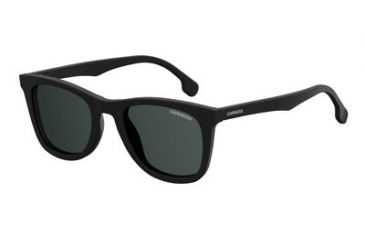 Image of Carrera 134/S Progressive Prescription Sunglasses CA134S-0003-IR-5122 - Frame Color Matte Black, Lens Diameter 51 mm
