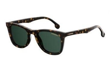 Image of Carrera 134/S Progressive Prescription Sunglasses CA134S-0086-QT-5122 - Frame Color Havana, Lens Diameter 51 mm