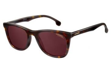Image of Carrera 134/S Progressive Prescription Sunglasses CA134S-0086-W6-5122 - Frame Color Havana, Lens Diameter 51 mm