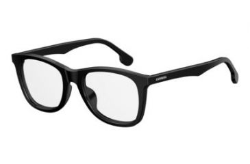 Image of Carrera 135/V Eyeglass Frames CA135V-0807-5219 - Black Frame, Lens Diameter 52mm, Distance Between Lenses 19mm