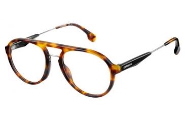 Image of Carrera 137/V Bifocal Prescription Eyeglasses CA137V-0SX7-5319 - Light Havana Frame, Lens Diameter 53mm, Distance Between Lenses 19mm