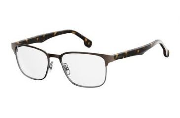 Image of Carrera 138/V Eyeglass Frames CA138-04IN-5417 - Matte Brown Frame, Lens Diameter 54mm, Distance Between Lenses 17mm