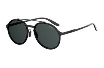 Image of Carrera 140/S Progressive Prescription Sunglasses CA140S-0003-IR-5320 - Frame Color Matte Black, Lens Diameter 53 mm