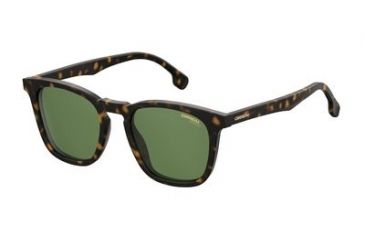 Image of Carrera 143/S Single Vision Prescription Sunglasses CA143S-0086-QT-5120 - Frame Color Dark Havana, Lens Diameter 51 mm