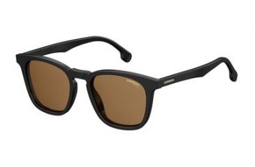 Image of Carrera 143/S Single Vision Prescription Sunglasses CA143S-0807-70-5120 - Frame Color Black, Lens Diameter 51 mm