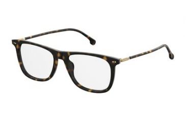 Image of Carrera 144/V Eyeglass Frames CA144V-0086-5217 - Dark Havana Frame, Lens Diameter 52mm, Distance Between Lenses 17mm