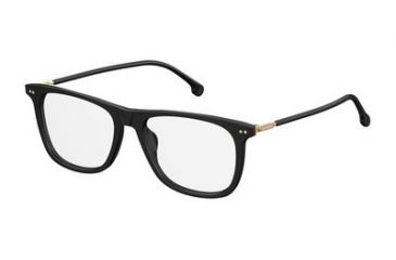 Image of Carrera 144/V Eyeglass Frames CA144V-0807-5217 - Black Frame, Lens Diameter 52mm, Distance Between Lenses 17mm