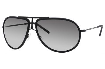 Image of Carrera 15/S Sunglasses CA15S-094X-9O-6314 - Matte Black Frame, Dkgray Gradient Lenses, Lens Diameter 63mm, Distance Between Lenses 14mm