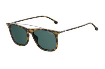 Image of Carrera 150/S Single Vision Prescription Sunglasses CA150S-03MA-KU-5518 - Lens Diameter 55 mm, Frame Color Havana / Ruthenium