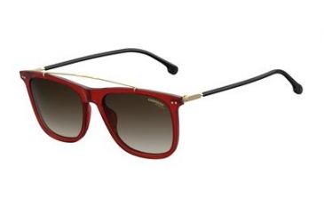 Image of Carrera 150/S Single Vision Prescription Sunglasses CA150S-0LHF-HA-5518 - Lens Diameter 55 mm, Frame Color Opal E Burgundy