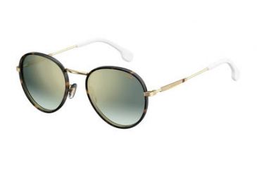 Image of Carrera 151/S Bifocal Prescription Sunglasses CA151S-024S-EZ-5221 - Frame Color Gold White, Lens Diameter 52 mm