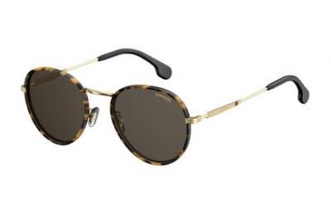Image of Carrera 151/S Bifocal Prescription Sunglasses CA151S-0RHL-IR-5221 - Frame Color Gold / Black, Lens Diameter 52 mm