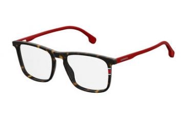 Image of Carrera 158/V Bifocal Prescription Eyeglasses CA158V-0O63-5118 - Havana Red Frame, Lens Diameter 51mm, Distance Between Lenses 18mm