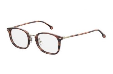 Image of Carrera 159/V/F Eyeglass Frames CA159VF-0GMV-5021 - Bw Horn Kkmn Frame, Lens Diameter 50mm, Distance Between Lenses 21mm