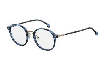 Image of Carrera 160/V/F Bifocal Prescription Eyeglasses CA160VF-038I-4821 - Blue Horn Frame, Lens Diameter 48mm, Distance Between Lenses 21mm