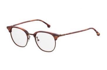 Image of Carrera 161/V/F Eyeglass Frames CA161VF-0GMV-4920 - Bw Horn Kkmn Frame, Lens Diameter 49mm, Distance Between Lenses 20mm