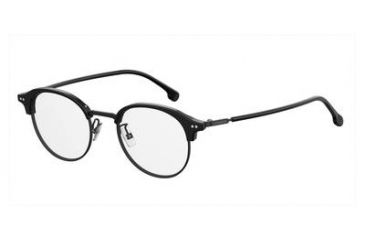 Image of Carrera 162/V/F Eyeglass Frames CA162VF-0807-4820 - Black Frame, Lens Diameter 48mm, Distance Between Lenses 20mm
