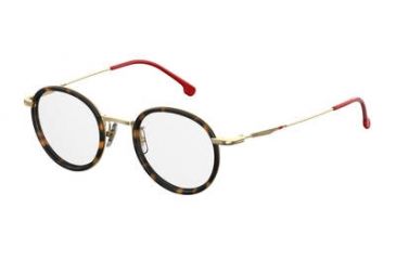 Image of Carrera 163/V/F Eyeglass Frames CA163VF-0086-4722 - Dark Havana Frame, Lens Diameter 47mm, Distance Between Lenses 22mm