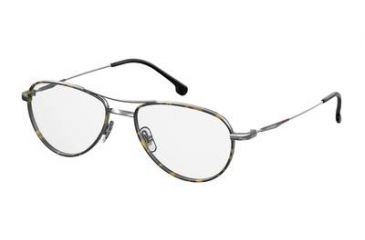 Image of Carrera 169/V Eyeglass Frames CA169V-031Z-5418 - Ruthenium Havana Frame, Lens Diameter 54mm, Distance Between Lenses 18mm