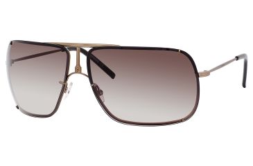 Image of Carrera 17/S Sunglasses CA17S-0J7D-DB-6712 - Bronze Semi Matte Frame, Brown Gray Gradient Lenses, Lens Diameter 67mm, Distance Between Lenses 12mm