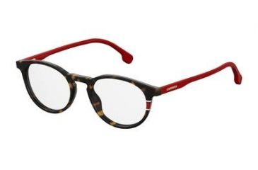 Image of Carrera 170/V Prescription Eyeglasses CA170V-0086-5119 - Dark Havana Frame, Lens Diameter 51mm, Distance Between Lenses 19mm