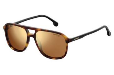 Image of Carrera 173/S Prescription Sunglasses CA173S-0086-K1-5617 - Frame Color Dark Havana, Lens Diameter 56 mm