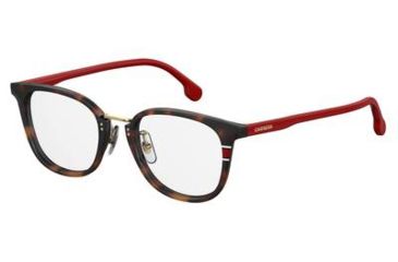 Image of Carrera 178/F Eyeglass Frames CA178F-0O63-5020 - Havana Red Frame, Lens Diameter 50mm, Distance Between Lenses 20mm