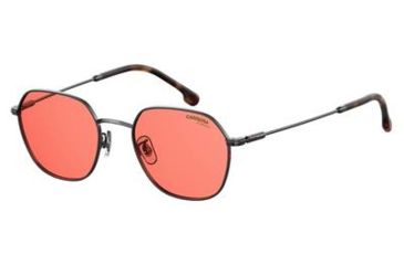 Image of Carrera 180/F/S Progressive Prescription Sunglasses CA180FS-0U79-UZ-5019 - Lens Diameter 50 mm, Frame Color Red Havana Ruthenium