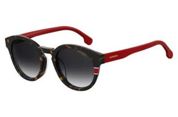 Image of Carrera 184/F/S Bifocal Prescription Sunglasses CA184FS-0O63-9O-5122 - Frame Color Havana Red, Lens Diameter 51 mm