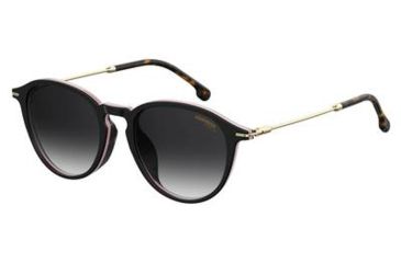 Image of Carrera 196/F/S Prescription Sunglasses CA196FS-0WR7-9O-5221 - Lens Diameter 52 mm, Frame Color Black / Havana