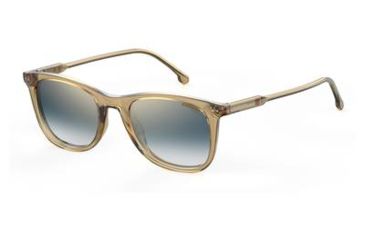Image of Carrera 197/S Prescription Sunglasses CA197-040G-1V-5121 - Frame Color Yellow, Lens Diameter 51 mm