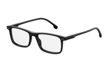 Image of Carrera 2001T/V Eyeglass Frames CA2001TV-0807-4816 - Black Frame, Lens Diameter 48mm, Distance Between Lenses 16mm