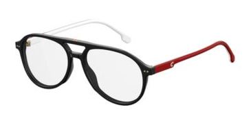 Image of Carrera 2002T/V Bifocal Prescription Eyeglasses CA2002TV-0807-5115 - Black Frame, Lens Diameter 51mm, Distance Between Lenses 15mm