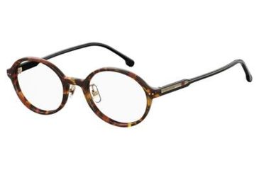 Image of Carrera 203/G Progressive Prescription Eyeglasses CA203G-0086-5221 - Dark Havana Frame, Lens Diameter 52mm, Distance Between Lenses 21mm