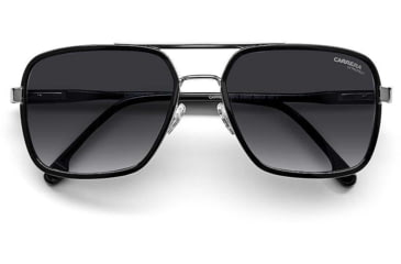 Image of Carrera 256/S Sunglasses, Black Ruthenium Frame, Grey Shaded Lens, 716736360881