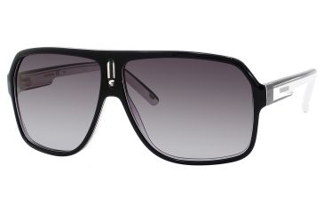 Image of Carrera 27/S Progressive Prescription Sunglasses CA27S-0XSZ-9O-6210 - Lens Diameter 62 mm, Frame Color Black White Gray