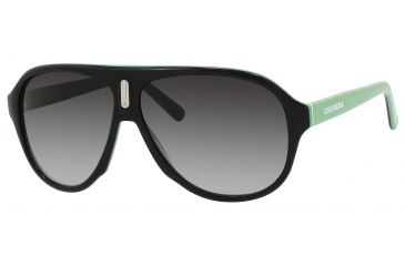Image of Carrera 38/S Bifocal Prescription Sunglasses CA38S-08Y9-9O-5910 - Lens Diameter 59 mm, Frame Color Black Green White