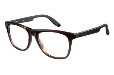 Image of Carrera 4400 Eyeglass Frames CA4400-0TRD-5318 - Dark Havana Black Frame, Lens Diameter 53mm, Distance Between Lenses 18mm