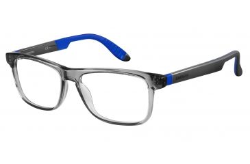 Image of Carrera 4401 Single Vision Prescription Eyeglasses CA4401-0HBP-5316 - Gray Blue Frame, Lens Diameter 53mm, Distance Between Lenses 16mm
