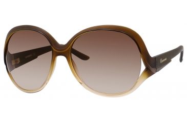 Image of Carrera 45/S Sunglasses CA45S-0902-JD-5916 - Dark Light Brown Frame, Brown Gradient Lenses, Lens Diameter 59mm, Distance Between Lenses 16mm